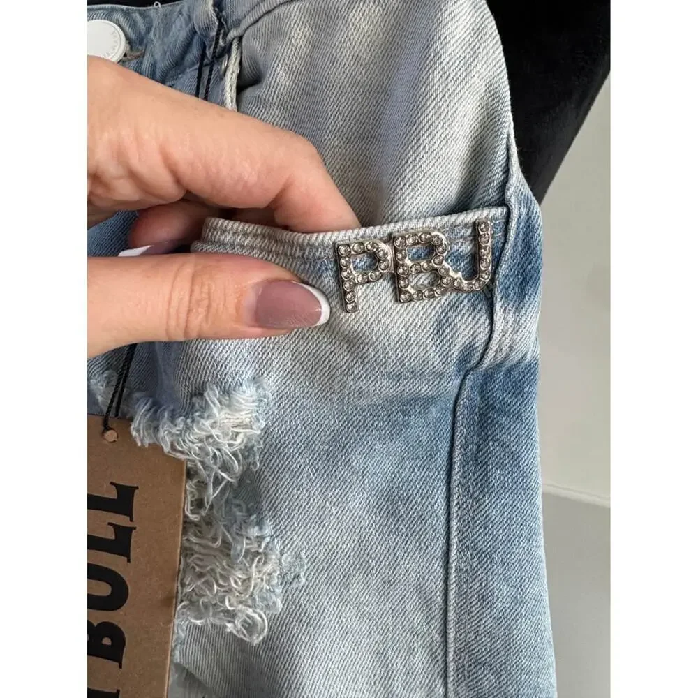 Pit Bull denim shorts size S